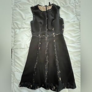 Beautiful lace trim dress BCBG